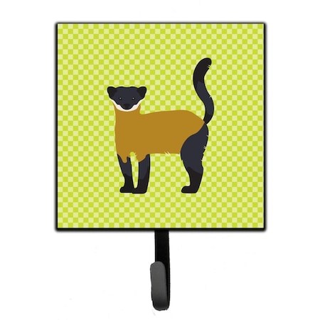 Carolines Treasures Yellow-Throated Marten Green Leash or Key Holder BB7700SH4